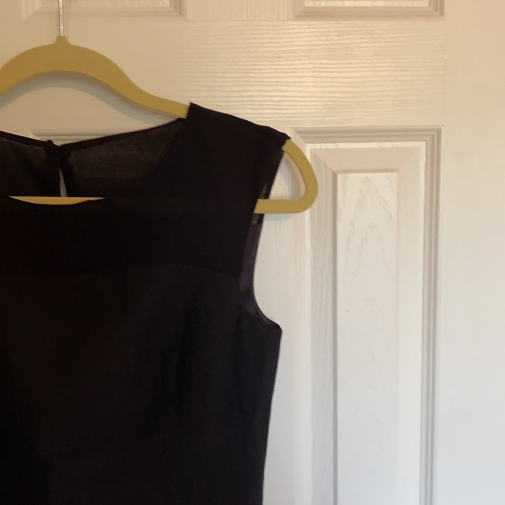 NWT- Banana Republic Black Suiting Dress